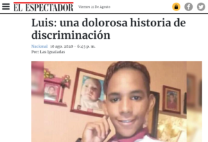 #LuisNoEstásSolo: las reflexiones en torno al caso del joven a quien le quitaron su brazo por ser gay
