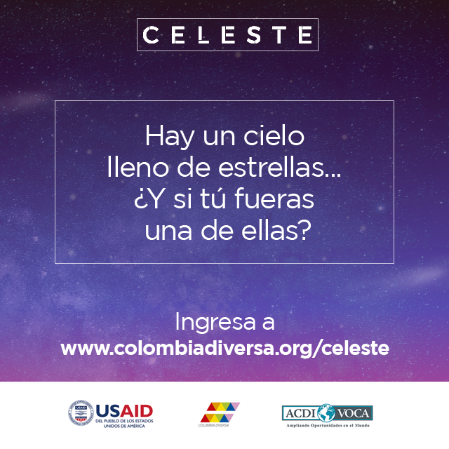 Celeste,, plataforma LGBT