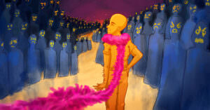 To my uncle, the faggot of the family