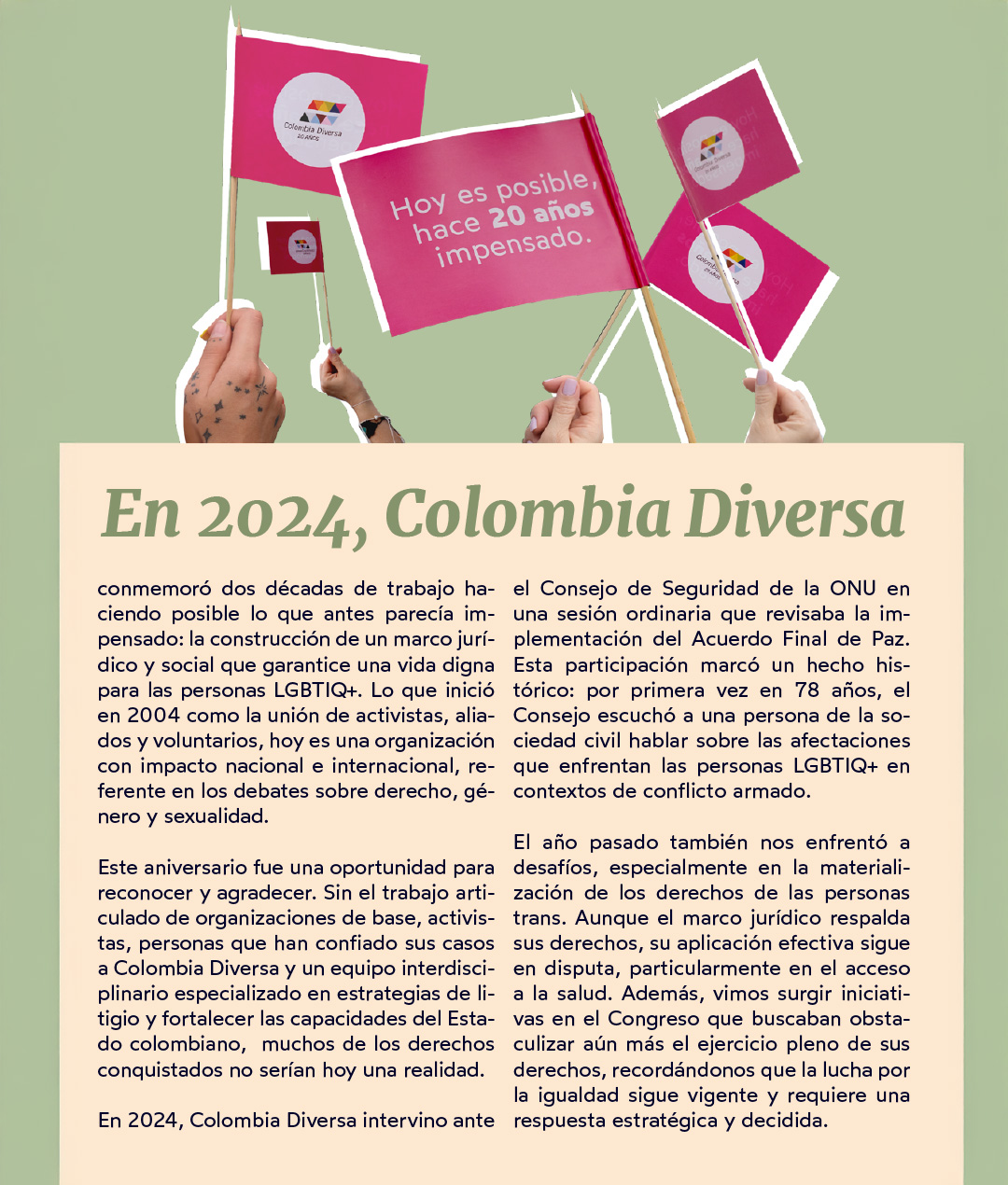 2024 en acción: lo que hicimos y hacia dónde vamos